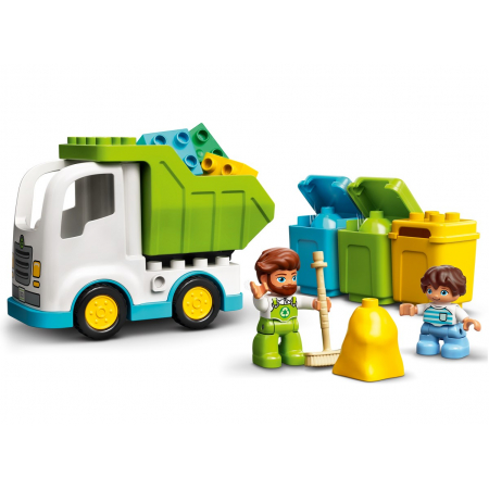 Lego Duplo 10945 Śmieciarka i recykling klocki 2+